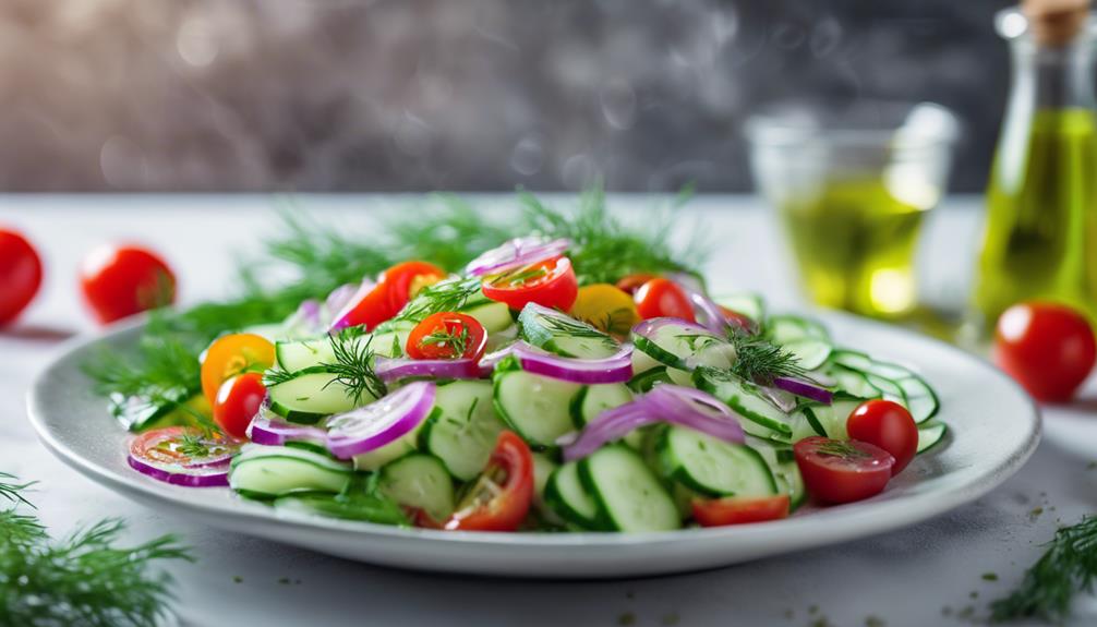 delicious and healthy salads