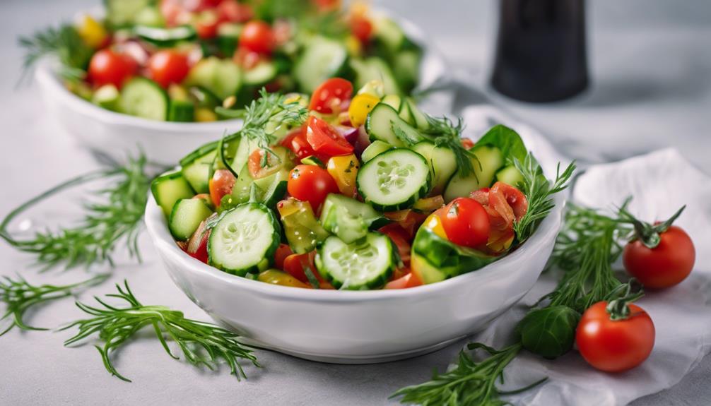 delicious and nutritious salads