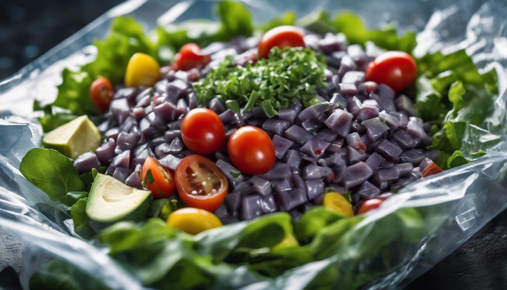 delicious blue corn salad