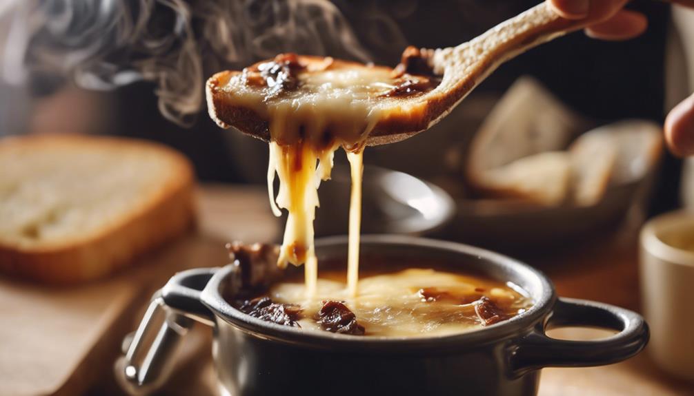 delicious french onion soup