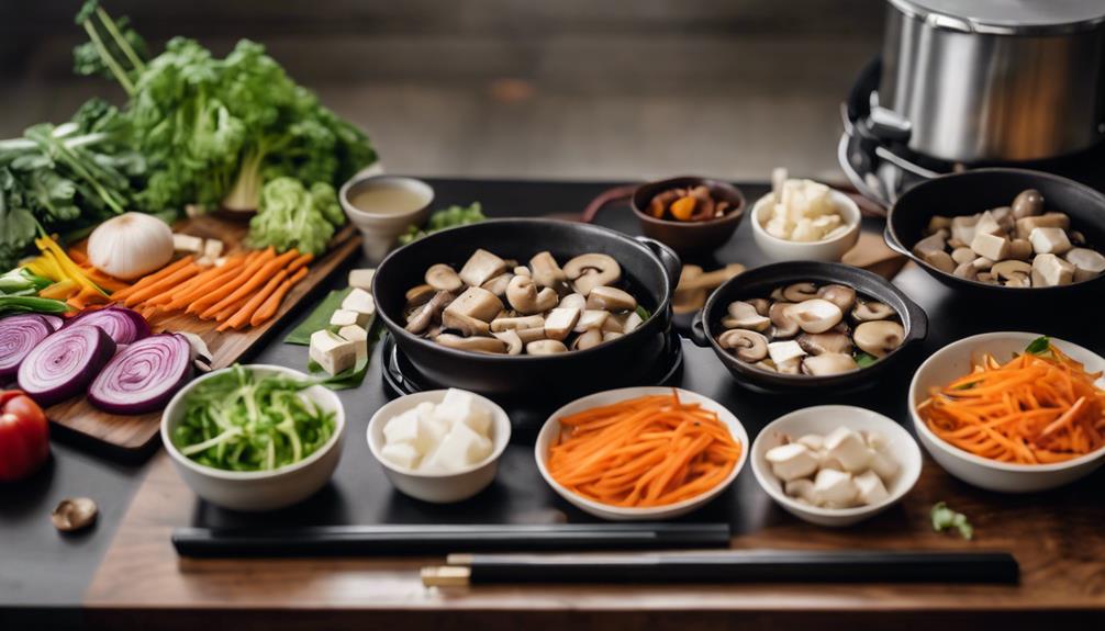 delicious hot pot dishes