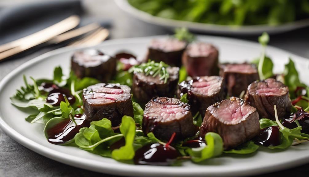 delicious low calorie venison bites