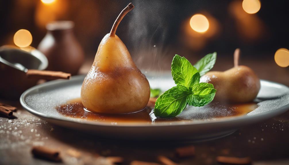 delicious pear dessert options