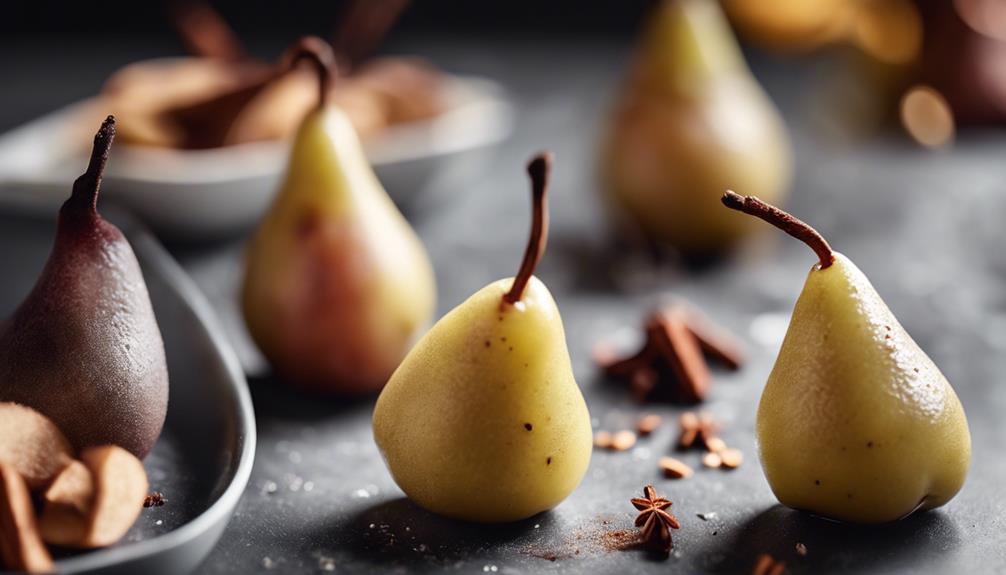 delicious poached pear recipes