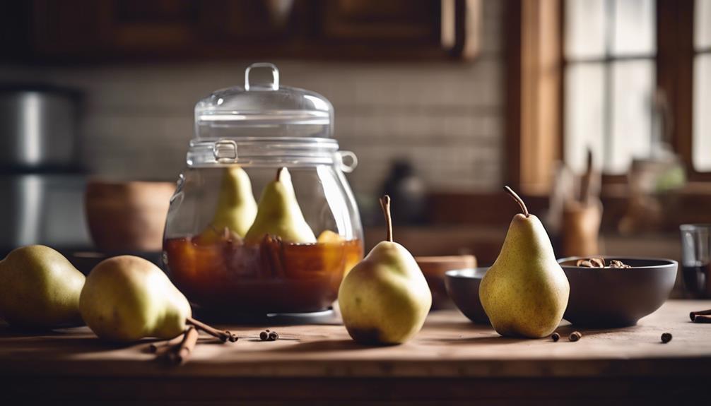 delicious poached pears recipe