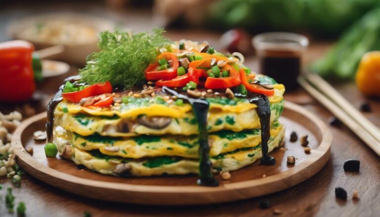 Sous Vide Veggie Omelette With Asian Flavors: a Hearty Breakfast