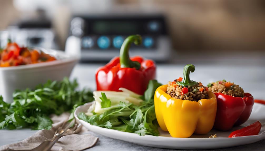 delicious stuffed bell peppers