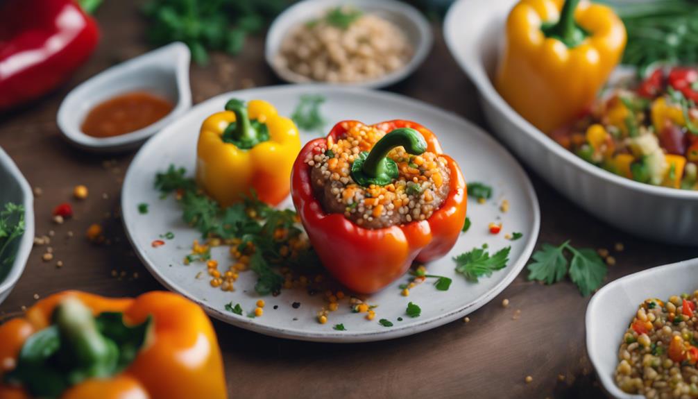 delicious stuffed bell peppers