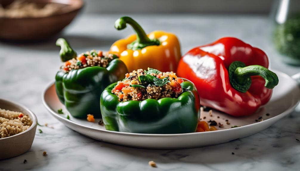 delicious stuffed bell peppers