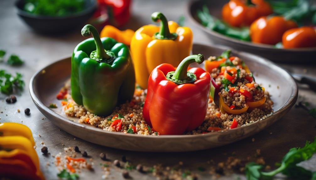 delicious stuffed bell peppers