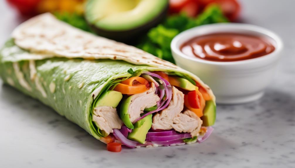 delicious turkey wrap creations