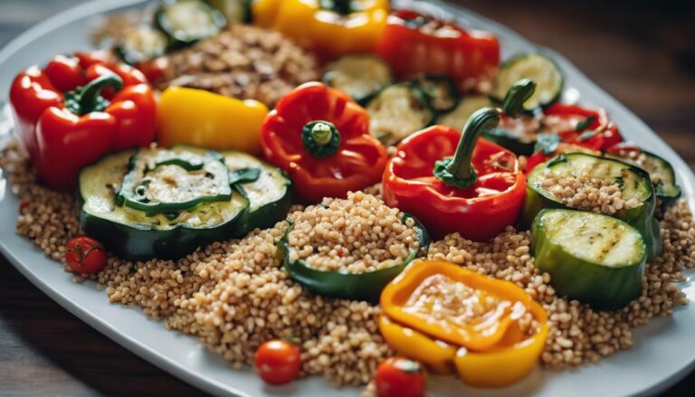 Sous Vide Snack Platter With Veggies and Whole Grains for the Eco-Atkins Diet