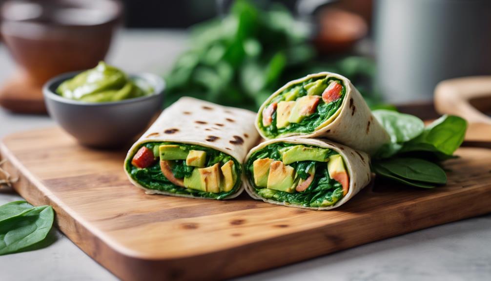 energizing breakfast wraps recipe