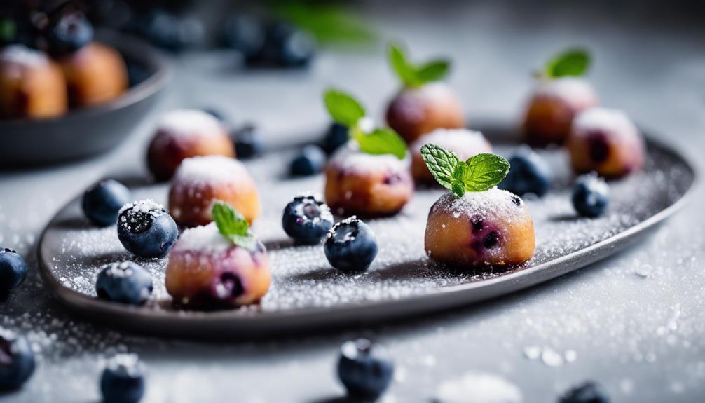 evolution of blueberry dishes