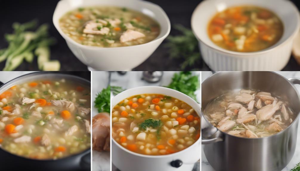 evolution of soup recipes