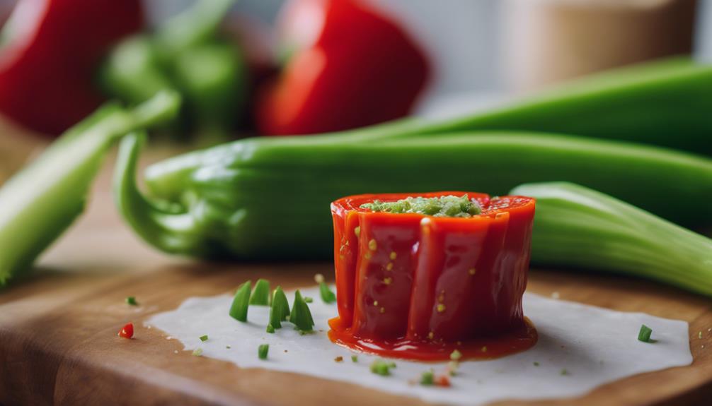 exploring red pepper dips