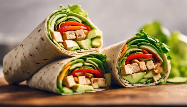 Sous Vide Spicy Tofu and Veggie Wrap: A Quick Lunch Fix