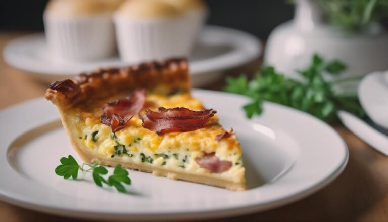 Lunch Sous Vide Quiche Lorraine for the French Diet