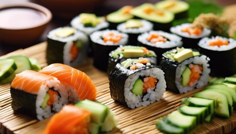 Vegan Sushi Rolls: A Fun and Fresh Lunch for the 22 Days Vegan Diet