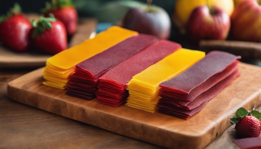 fruit leather snack options