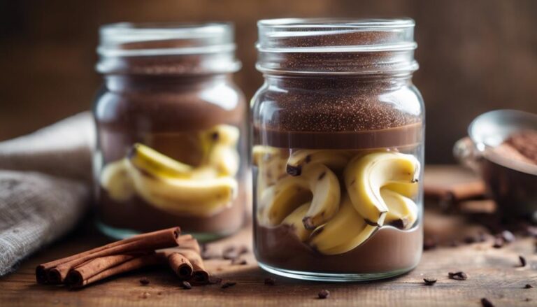 Sous Vide Banana and Cocoa Purees for a Baby Food Diet Dessert