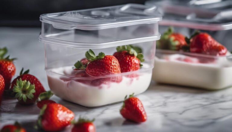 Sous Vide Strawberry and Yogurt Purees for a Baby Food Diet Dessert