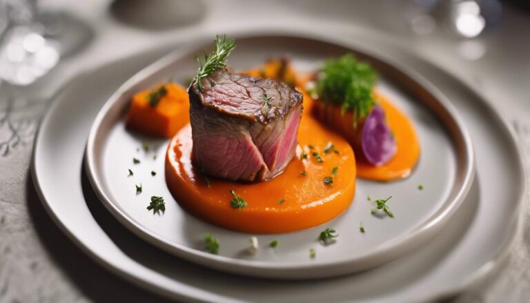 Sous Vide Lamb and Carrot Purees for a Baby Food Diet Dinner