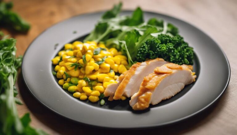 Sous Vide Chicken and Sweet Corn Purees for a Baby Food Diet Lunch