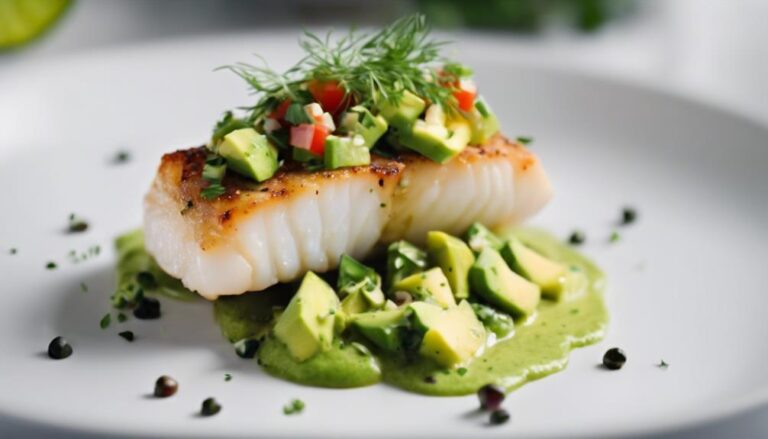 Bulletproof Dinner Sous Vide Cod With Avocado Salsa