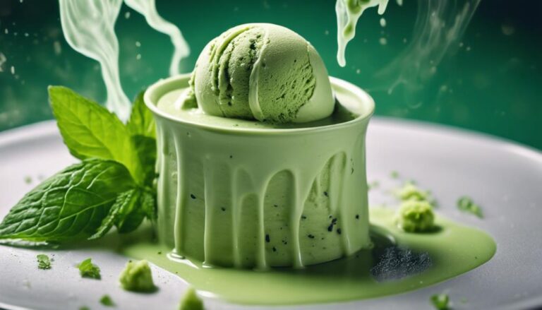 Sous Vide Green Tea Ice Cream: A Refreshing Dessert