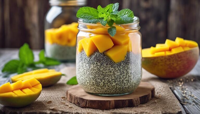 Dessert Sous Vide Mango and Chia Pudding for the Best Life Diet