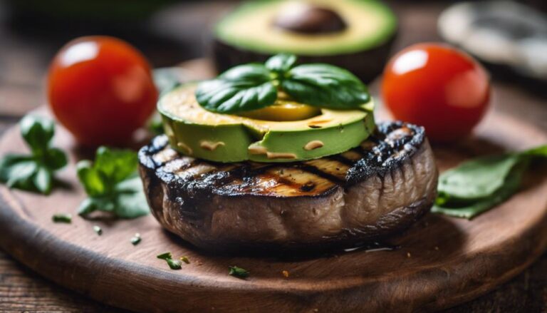 Special Sous Vide Grilled Portobello Mushrooms for the Nourish and Glow Diet