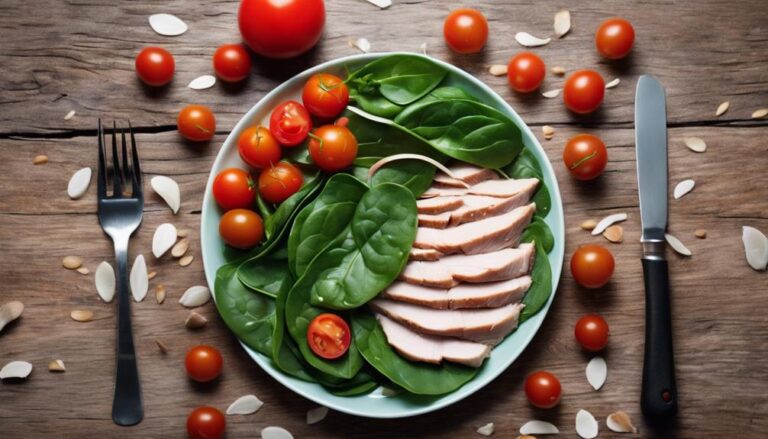 Bulletproof Lunch Sous Vide Turkey and Spinach Salad With Olive Oil