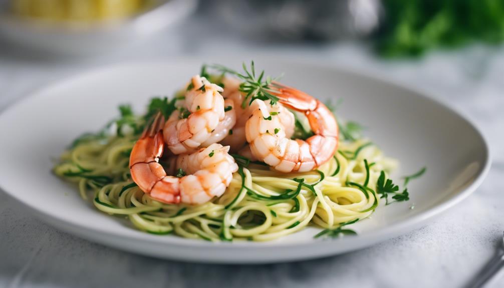 gourmet sous vide shrimp