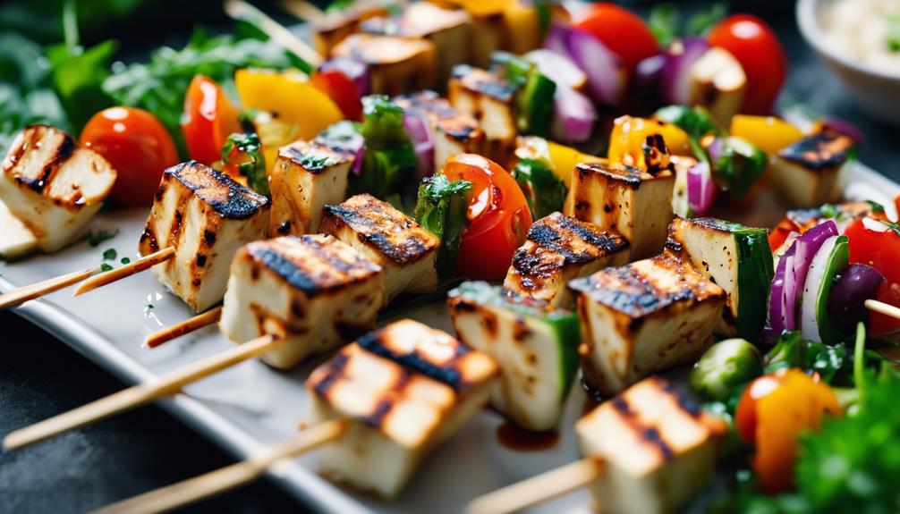 gourmet tofu skewers recipe