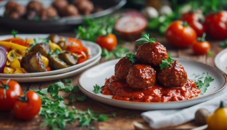 Sous Vide Vegan Meatballs With Tomato Sauce: a Daniel Fast Dinner Delight