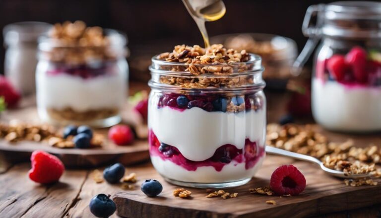 Breakfast Sous Vide Greek Yogurt Parfait With Fresh Berries for the 80/20 Diet