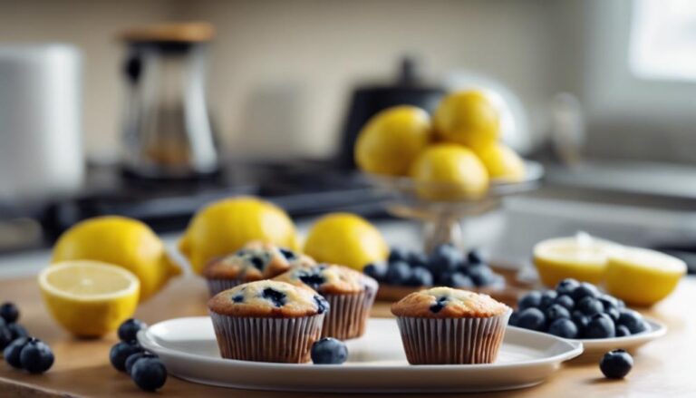 Breakfast Sous Vide Lemon Blueberry Muffins for the 17 Day Diet