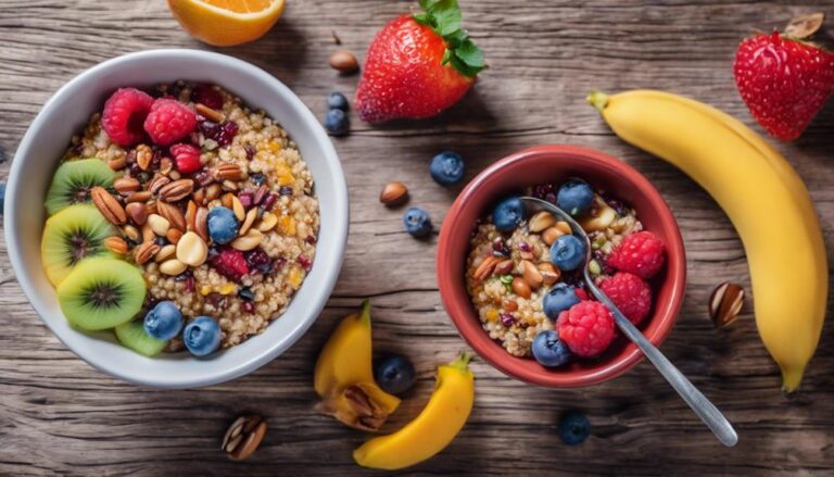 Sous Vide Spiced Quinoa Breakfast Bowl on the Daniel Fast