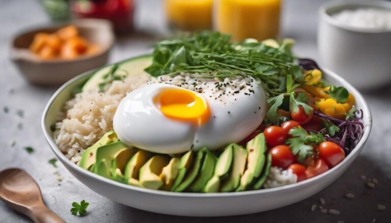 Sous Vide Rice and Veggie Breakfast Bowls: A Balanced Start