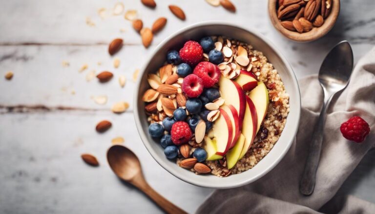 Breakfast Sous Vide Apple Cinnamon Quinoa Bowl for the SuperCarb Diet