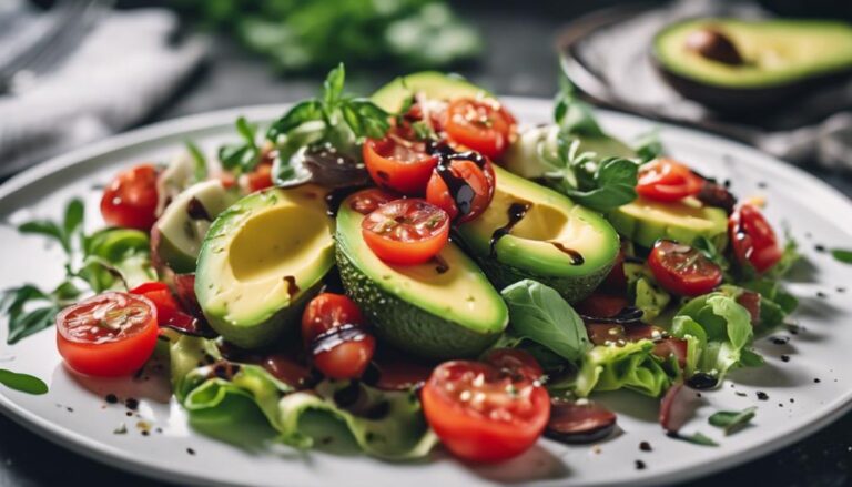 Sous Vide Avocado and Tomato Breakfast Salad for the Daniel Fast