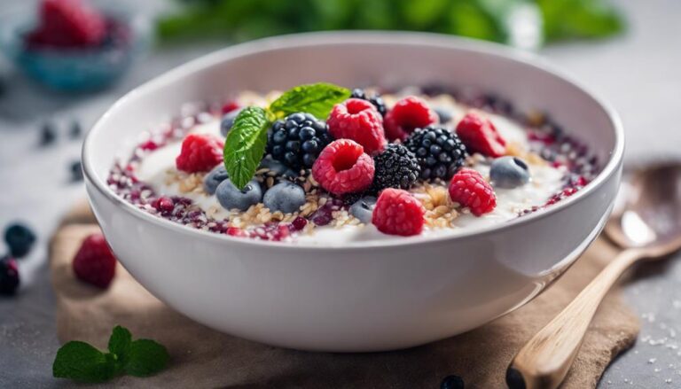 Sous Vide Coconut and Berry Breakfast Porridge for the Daniel Fast