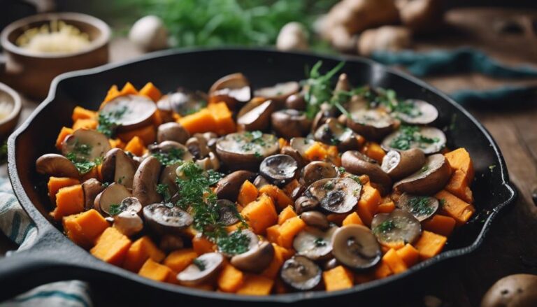 Sous Vide Sweet Potato and Mushroom Hash: A Nutritious Breakfast