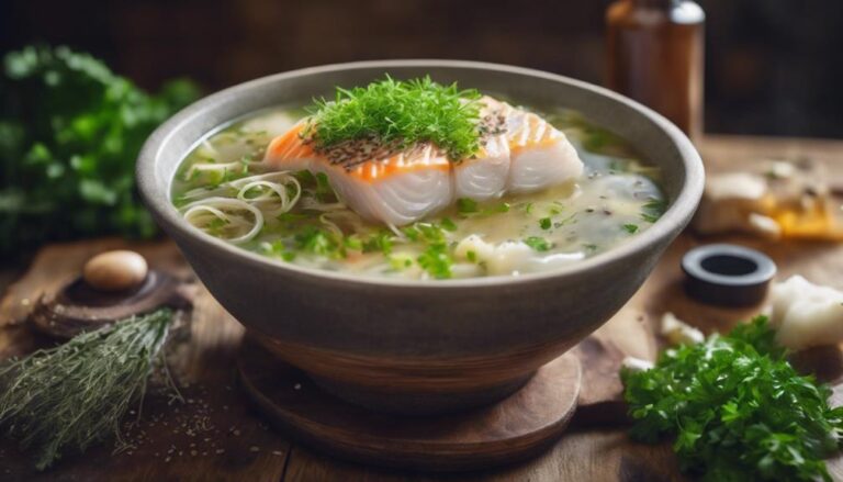 Sous Vide Cabbage and Fish Omega Dinner Soup for the Cabbage Soup Diet