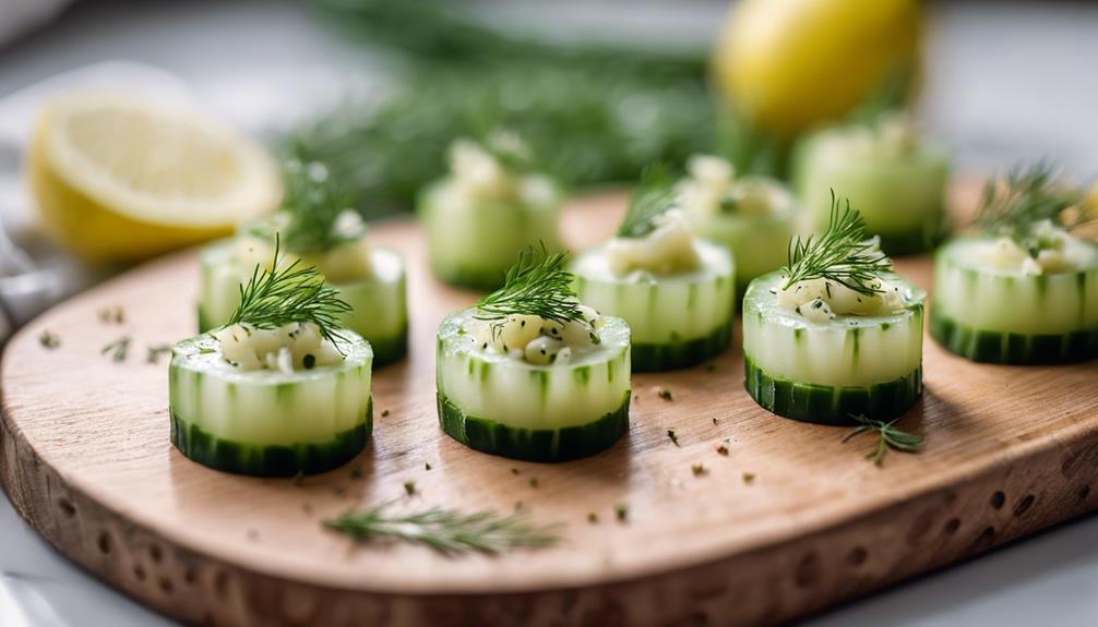 healthy cucumber snack recipe