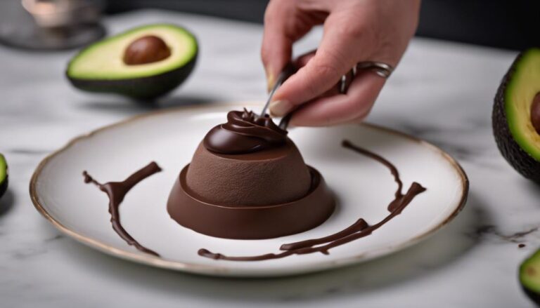 Dessert Sous Vide Dark Chocolate Avocado Mousse for the Best Life Diet