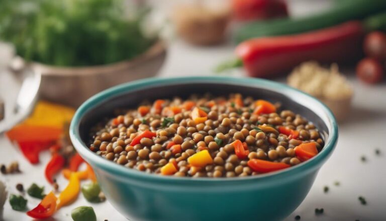 Special Sous Vide Spicy Lentil and Vegetable Stew for the 17 Day Diet