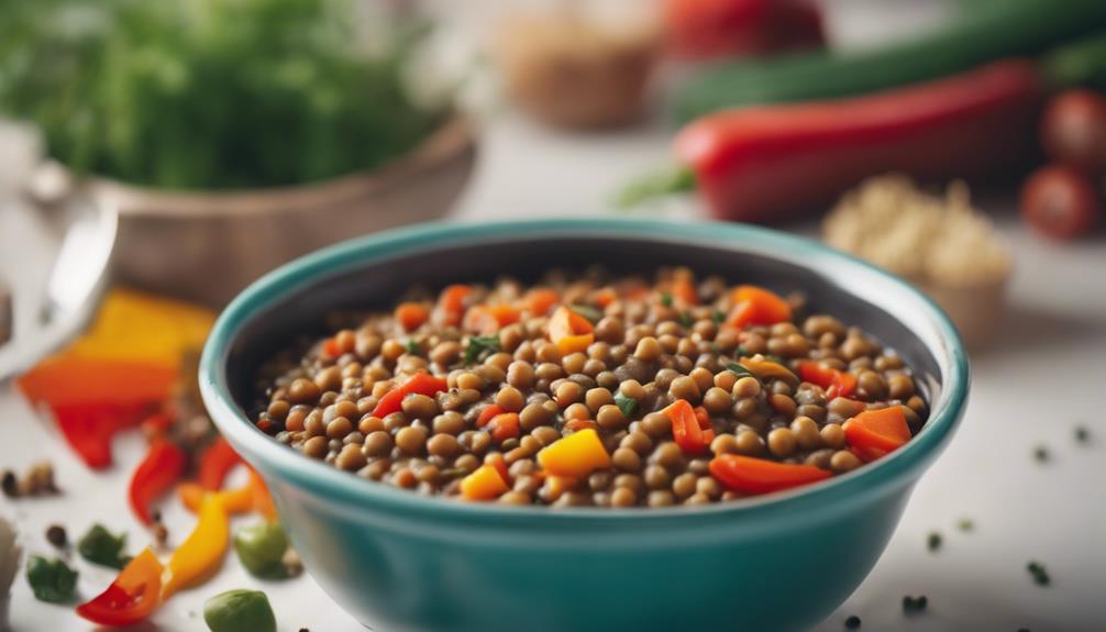 healthy diet friendly lentil stew