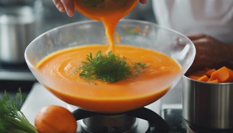 Sous Vide Carrot and Ginger Soup: A Soothing TB12 Dinner